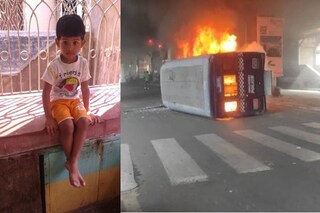 বেহালায় মৃত সৌরনীল, সেদিনের অশান্তিকে আগুন পুলিশের গাড়িতে