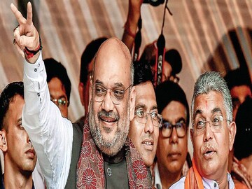 কেন্দ্রীয় স্বরাষ্ট্র মন্ত্রী অমিত শাহের সঙ্গে সাক্ষাৎ করেন দিলীপ ঘোষ