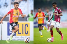 ডার্বির প্রথমার্ধে হাড্ডাহাড্ডি লড়াই, এক অপরকে এক ইঞ্চিও জমি ছাড়ল না ইস্ট-মোহন