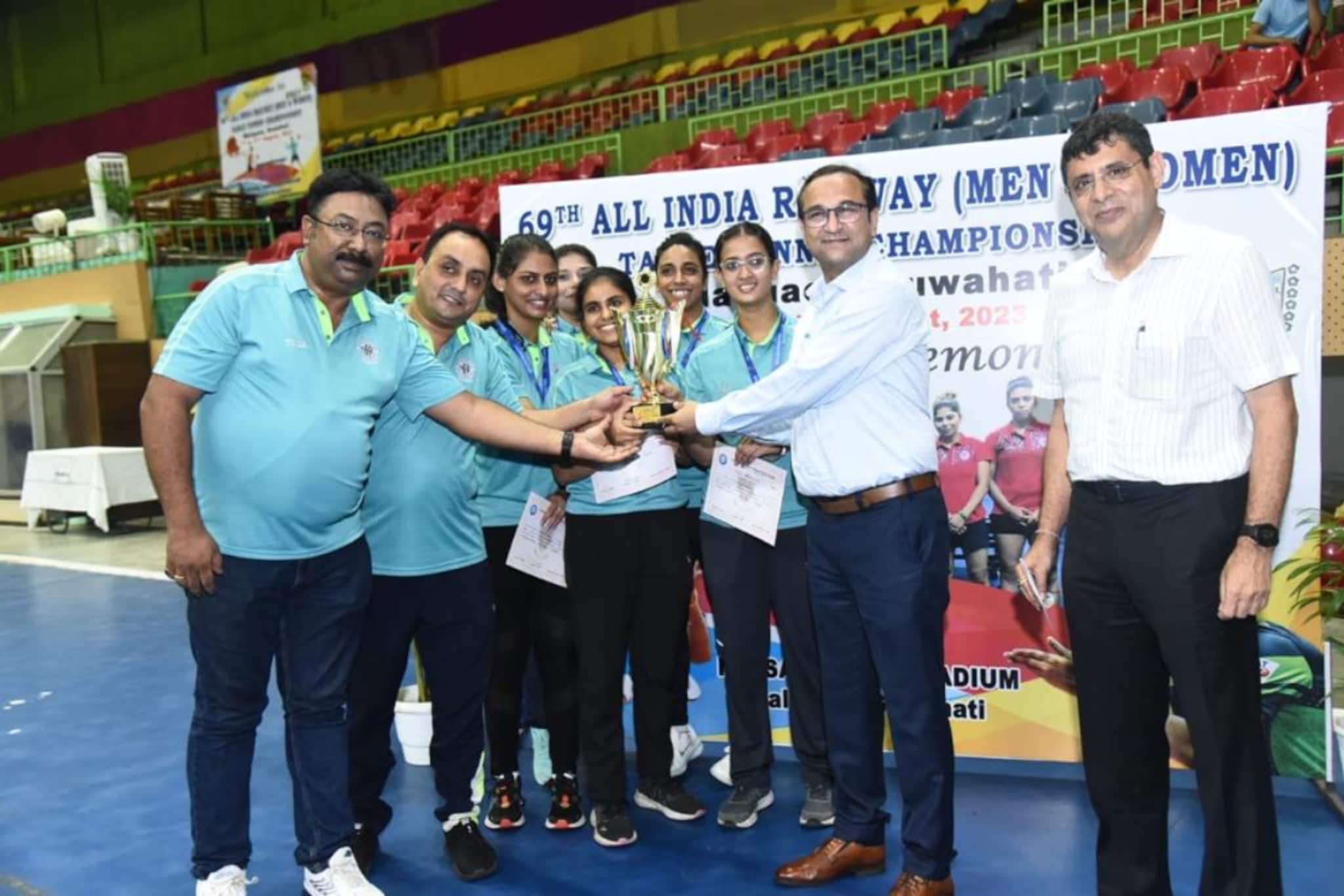 শেষ হল ৬৯ তম অল ইন্ডিয়া ইন্টার রেলওয়ে টেবিল টেনিস চ্যাম্পিয়নশিপ