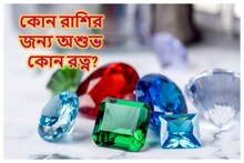 ভুল রত্ন ধারণ করলেই ছারখার হবে জীবন! জানুন কোন রাশির জন্য অশুভ কোন রত্ন?