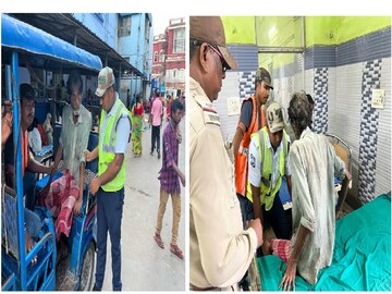 রাতের অন্ধকারে কেউ ওনাকে এখানে ফেলে পালিয়েছে বলেই মনে হচ্ছে।