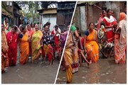 জল থৈ থৈ রাস্তাঘাট! চরম সমস্যায় হাওড়ার বাসিন্দারা