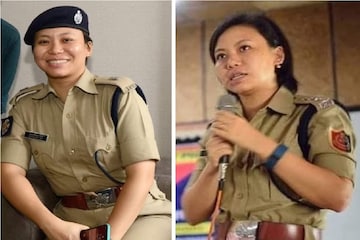 মাত্র ৮ বছরের বাবাকে হারিয়েছেন,মিষ্টি চেহারার দাপুটে এই পুলিশ গড়েছেন বিরল নজির