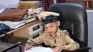 জটিল হৃদরোগে আক্রান্ত, ৮ বছরের আজান খান হলেন ‘এক দিনের ইন্সপেক্টর’