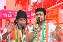 বিজেপির মিঠুনের পাল্টা তৃণমূলের দেব, ধূপগুড়ির প্রচারে তারকাদের জোর টক্কর