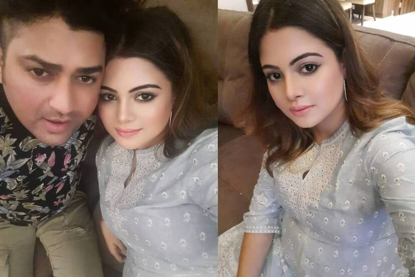 শ্রাবন্তীর দিদি স্মিতা পিছিয়ে নেই। নীল রঙের বিকিনিতে তাক লাগিয়েছেন তিনিও। অভিনেতা সুজয় ঘোষের সঙ্গে বিয়ে হয় স্মিতার। আপাতত স্বামী-সন্তান নিয়ে সুখে সংসার তাঁর।   