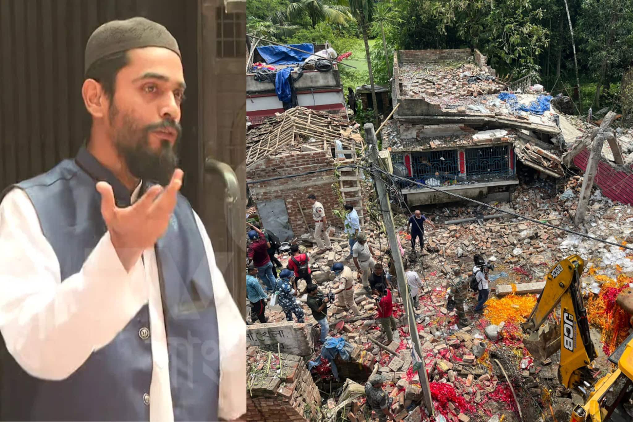 বারাসত বিস্ফোরণেও এগরা ‘যোগ’! ঘটনাস্থলে দাঁড়িয়ে NIA চাইলেন নওশাদ সিদ্দিকি