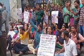 চাকরিপ্রার্থীদের বিক্ষোভ