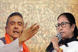 শুভেন্দু অধিকারী ও মমতা বন্দ্যোপাধ্যায় (ফাইল ছবি) শুভেন্দু অধিকারী ও মমতা বন্দ্যোপাধ্যায় (ফাইল ছবি)