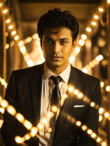 *AI কল্পনায় আঁকা মহানায়কের ছবি বুধবার সকাল থেকে সোশ্যাল মিডিয়ায় ভাইরাল। উত্তম কুমারের নামেই তরুণী হৃদয় উদ্বেলিত হত, এ বারে তিনি আরও সুদর্শন। আলো ঝলমলে নায়কের এমন অবতারে আজ মুগ্ধ আট থেকে আশি। উত্তম কুমার। ছবি সৌজন্যেঃ পয়ব্রত রায়। 