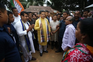 জোর প্রচার বিজেপির জোর প্রচার বিজেপির