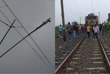 ওভারহেড তারে হনুমান! থমকে গেল পর পর ট্রেন, সপ্তাহের শুরুতেই ভোগান্তি
