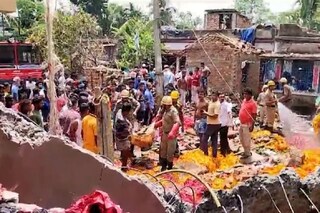 ভয়াবহ বিস্ফোরণ