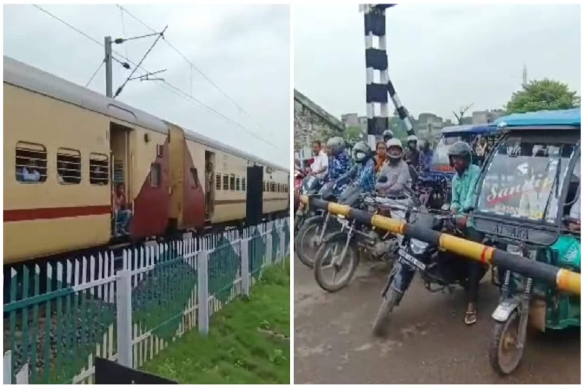 রেলগেট পেরোতেই দিন কাবার, শহরবাসীর মাথা খারাপের জোগাড়