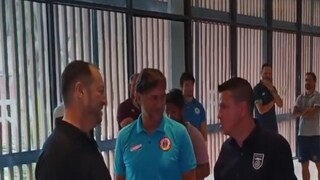 এক ফ্রেমে কুয়াদ্রাত ও লোবেরা! ইস্টবেঙ্গল নিয়ে আড্ডায় বিভোর দুই স্প্যানিয়ার্ড