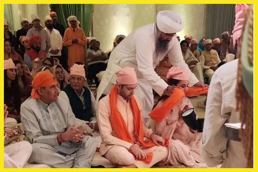 চোপড়া এবং চড্ডা পরিবারের সদস্যদের পাশাপাশি বলিউডের তারকারা এবং রাজনৈতিক জগতের ব্যক্তিত্বদের উপস্থিতিতে বিয়ে হল ‘রাগণীতি’র। সিটি অফ লেকের লীলা প্যালেসে বিয়ের মণ্ডপ বসেছিল।