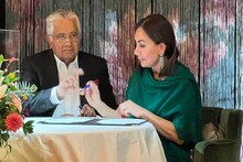 অন্যতম দামি উকিল, তৃতীয়বার বিয়ে ৬৮-র হরিশ সালভের! লন্ডনের রিসেপশনে ললিত মোদিও