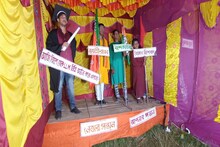 এমন ঝুলন উৎসব বিরল, আউশগ্রামে কথা বন্ধ দুই প্রতিপক্ষের