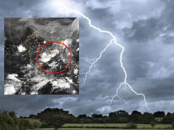 নিম্নচাপের সঙ্গেই জুড়ে গেছে ঘূর্ণাবর্ত,কাঁপানো বৃষ্টি নিয়ে আসছে কোন অশনি সংকেত