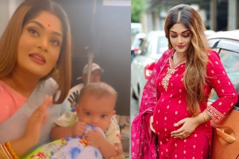 টেলি অভিনেত্রী  মিষ্টি সিংকে নিয়ে রীতিমতো তোলপাড় হয়েছিল সোশ্যাল মিডিয়া৷ হবে না-ই বা কেন? বিয়ের ঠিক চার মাসের মাথায় বেবিবাম্পের ছবি পোস্ট করে শোরগোল ফেলে দিয়েছিলেন নায়িকা৷ এবার সন্তানের প্রথম ছবি প্রকাশ্যে আনলেন অভিনেত্রী৷