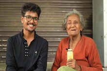 প্রাক্তন শিক্ষিকা আজ ভিক্ষার পাত্র হাতে পথে, পাশে তরুণ কনটেন্ট ক্রিয়েটর
