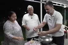 বিয়ের পরামর্শের পর এবার রাহুলকে চম্পারণ মিট রান্না শেখালেন লালু, দেখুন ভিডিও