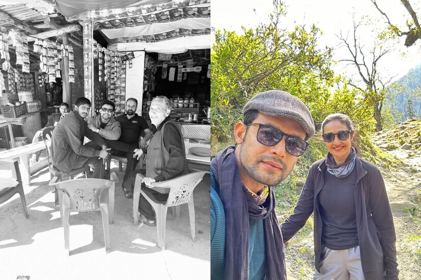 রণজের কথায়, ‘‘ফেরার দিন সকাল ৮টা থেকে হাঁটা শুরু করি। ৮ কিমির বেশি হেঁটেছি। অপূর্ব লাগছিল। প্রকৃতি উপভোগ করছিলাম চারজনে। মাঝে সিলচন পয়েন্টে পৌঁছই। তখন বাজে বিকেল সাড়ে তিনটে। সামনে দেখি, বিশাল খাড়া ঢাল। ২০ তলা বাড়ির ছাদে দাঁড়িয়ে থাকলে যেরকম লাগে।’’ 