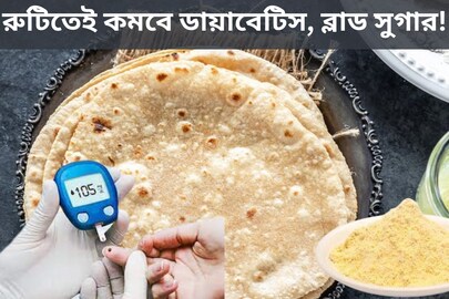 রুটিতেই কমবে ডায়াবেটিস, ব্লাড সুগার, থেকে ওজন বৃদ্ধি! শুধু আটার সঙ্গে মেশান এই জিনিস