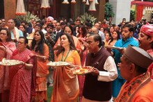 আম্বানি পরিবারের গণপতি উৎসবে প্রতিফলিত হল খাঁটি ভারতীয় শিল্পকলা