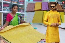 এ বার পুজোয় পুরুষদের ফ্যাশনেও মুর্শিদাবাদ সিল্ক! ট্রাই করতে পারেন অষ্টমী সন্ধ্যা