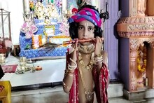 কৃষ্ণের সাজে বর্গভীমা মন্দিরে কচিকাঁচাদের ভিড়, কী হল দেখুন