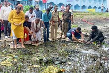 ম্যানগ্রোভ বাঁচাতে হাত লাগালেন মন্ত্রী ও অধ্যক্ষ
