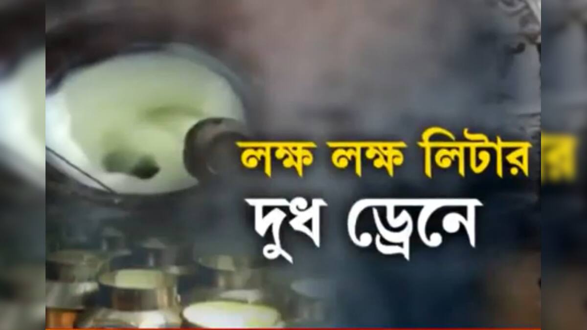 Viral Video লক্ষ লক্ষ লিটার দুধ ফেলে দেওয়া হচ্ছে ড্রেনে, কারণ জানলে