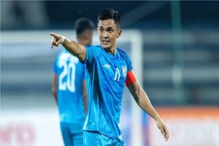 ভারত বনাম বাংলাদেশ ম্যাচে সুনীল ছেত্রীর গোল 