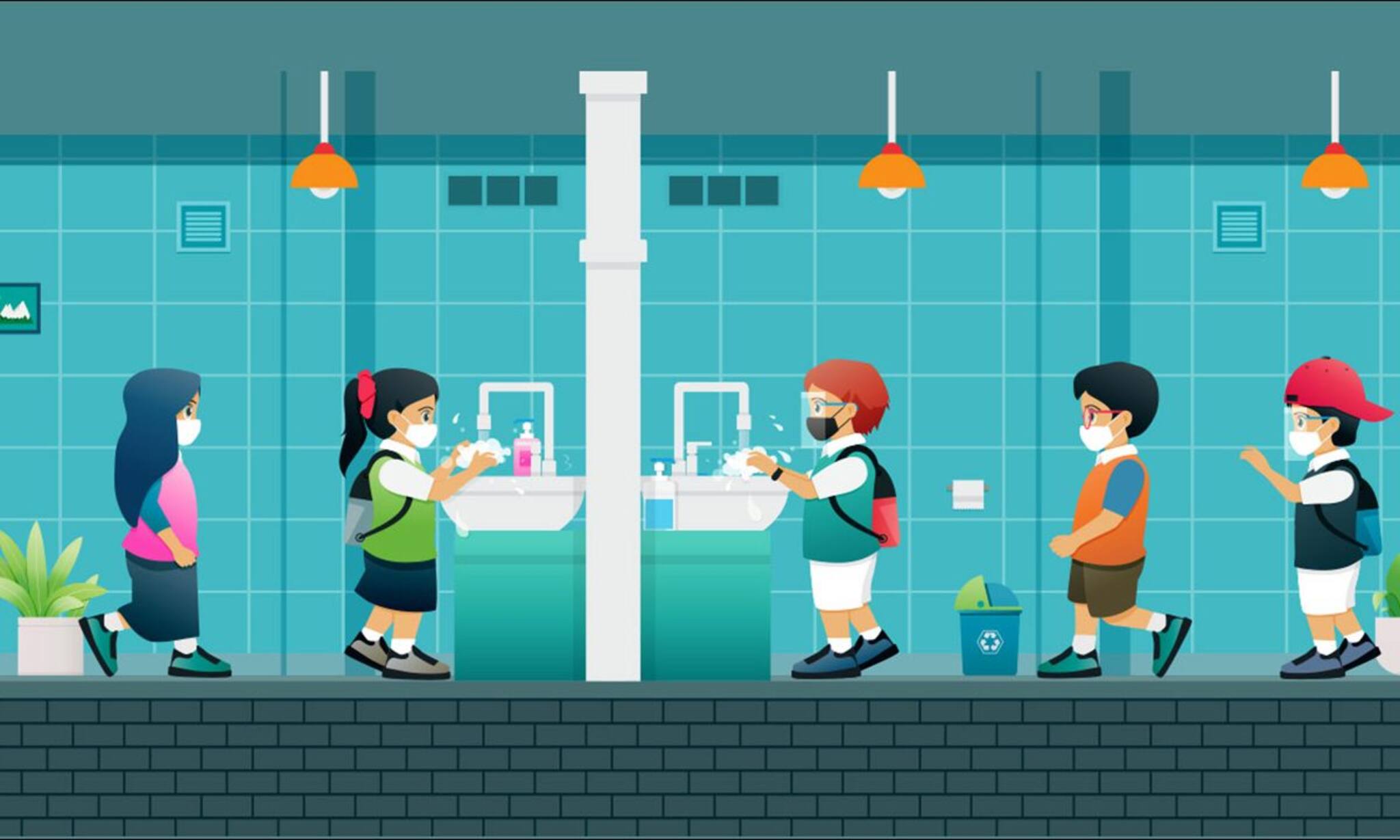 স্কুলের জন্য বর্ষা- নিরোধক টয়লেট: শিশুদের জন্য স্বাস্থ্যবিধি নিশ্চিত করা