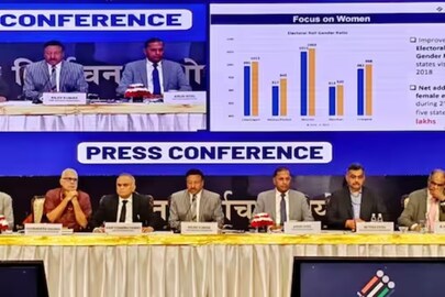 ৫ রাজ্যের ভোটের নির্ঘণ্ট ঘোষণা নির্বাচন কমিশনারের