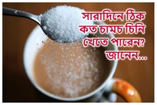 ২ চামচ না ১০ চামচ? দিনে কতটার বেশি চিনি খেলে তা বিষ? অকালেই শরীরে বাসা বাঁধে রোগ