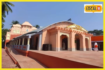 নরেন্দ্রপুর রামকৃষ্ণ মিশনে নাট মন্দিরের নবনির্মিত অংশেই এবারের দুর্গাপুজো নরেন্দ্রপুর রামকৃষ্ণ মিশনে নাট মন্দিরের নবনির্মিত অংশেই এবারের দুর্গাপুজো