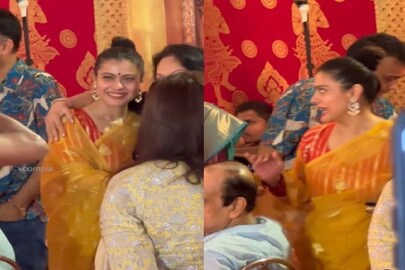 কাজলদের দুর্গাপুজো