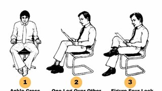 বসার সময় পা রাখার একাধিক স্টাইল রয়েছে বসার সময় পা রাখার একাধিক স্টাইল রয়েছে