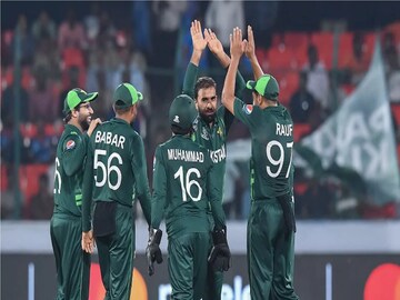 পাকিস্তান নেদারল্যান্ডসকে ৮১ রানে হারিয়ে সহজ জয় পেয়েছে - Photo- AFP 