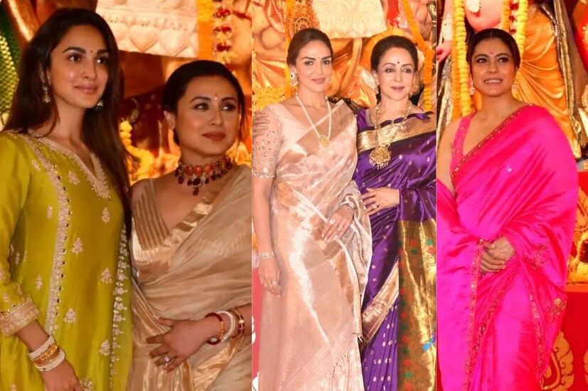 বাঙালীর শ্রেষ্ঠ উ‍ত্‍সবে মেতে উঠেছে মুম্বইও। মুম্বইয়ের অন‍্যতম সেরা কয়েকটি পুজোর মধ‍্যে একটি হল নর্থ বম্বে সর্বজনীন দুর্গোত্‍সব, যা পরিচিত ‘মুখার্জীবাড়ির পুজো’ নামে। রানি মুখোপা‍ধ‍্যায় এবং কাজলের বাড়ির পুজোতে দুই বলি অভিনেত্রীর পাশাপাশি উপস্থিত থাকেন মুম্বইয়ের আরও অনেক তারকা। মুখার্জী বাড়ির পুজোতে এবছর সামিল হলেন কোন তারকারা? 