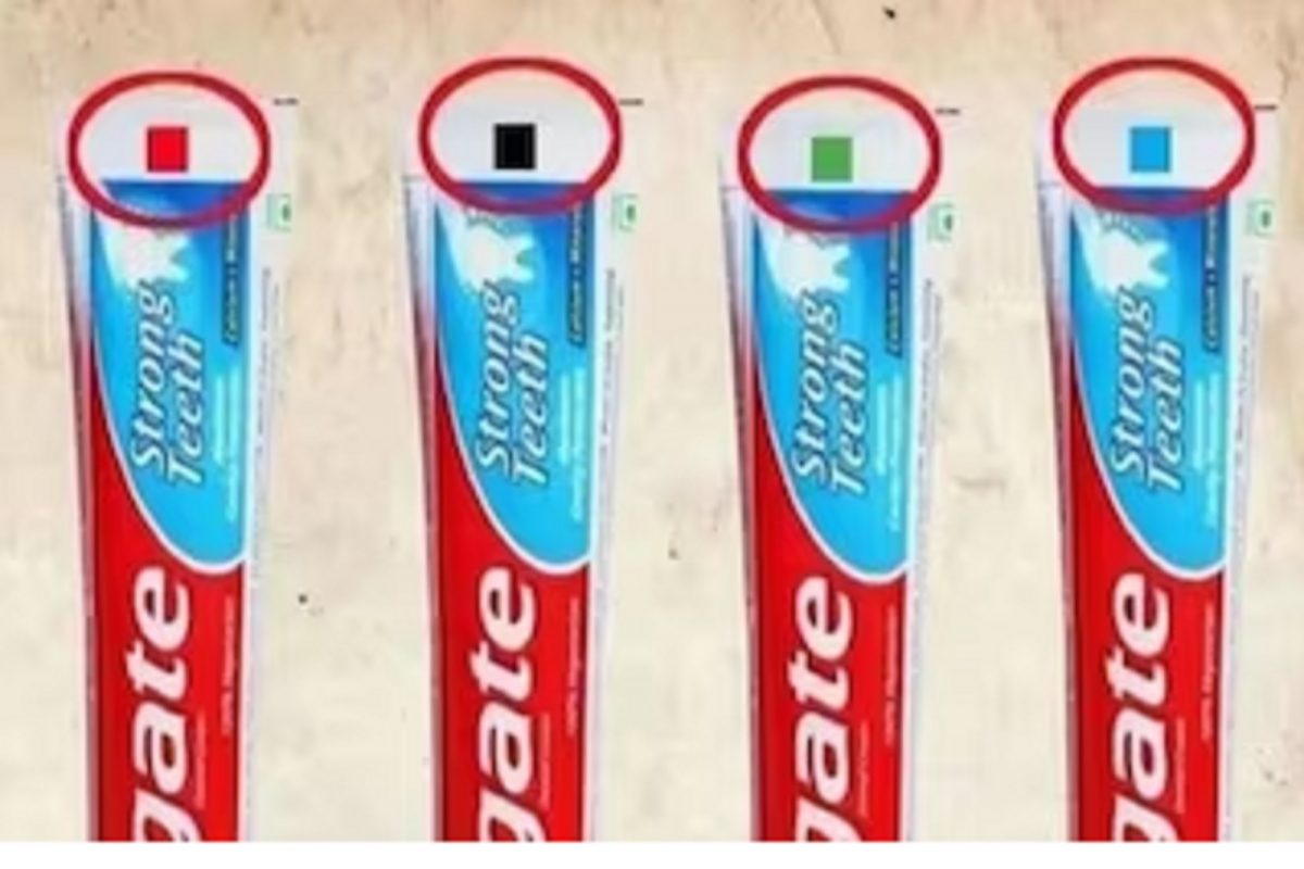 Toothpaste Tube Colour Marks: কেনার আগে খেয়াল রাখুন টুথপেস্ট ঠিক কীরকম ...