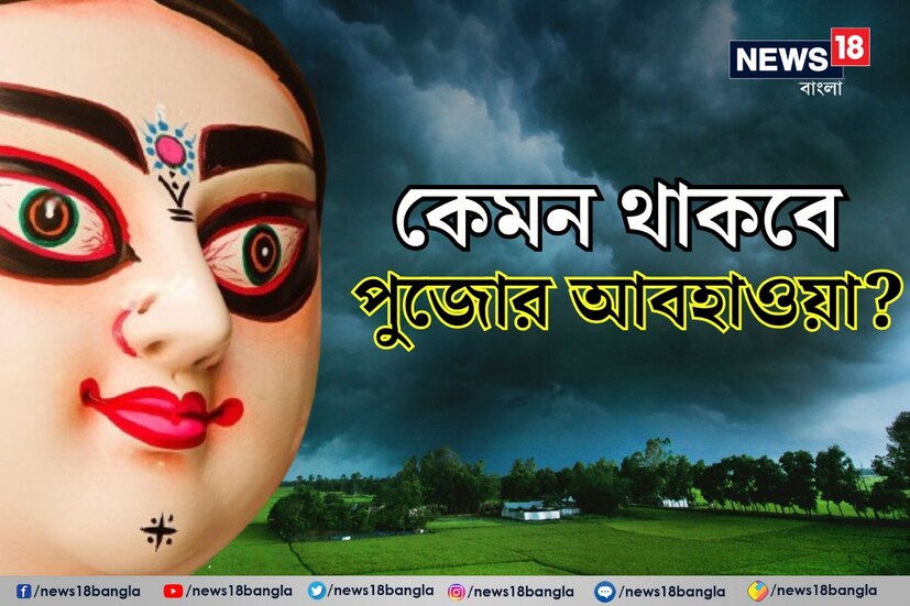 গত সপ্তাহ থেকেই রণে ভঙ্গ দিয়েছিল বৃষ্টি। পুজোয় মেঘমুক্ত পরিষ্কার আকাশ থাকবে বলেই ইঙ্গিত দিয়েছিল আলিপুর আবহাওয়া দফতর। আকাশও সেই লক্ষণ দিচ্ছে। কিন্তু রোদ ঝলমলে এই মনোরম আবহাওয়া কি পুজোতেও বজায় থাকবে? নাকি বর্ষাসুর মাটি করবে বাঙালির প্রাণের পুজোর মজা?