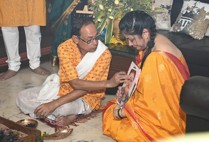 সংযুক্তা বিশ্বাস করেন জীবনের প্রতি ধাপে তাঁর সঙ্গে, তাঁর পাশে রয়েছেন স্বামী অভিষেক৷