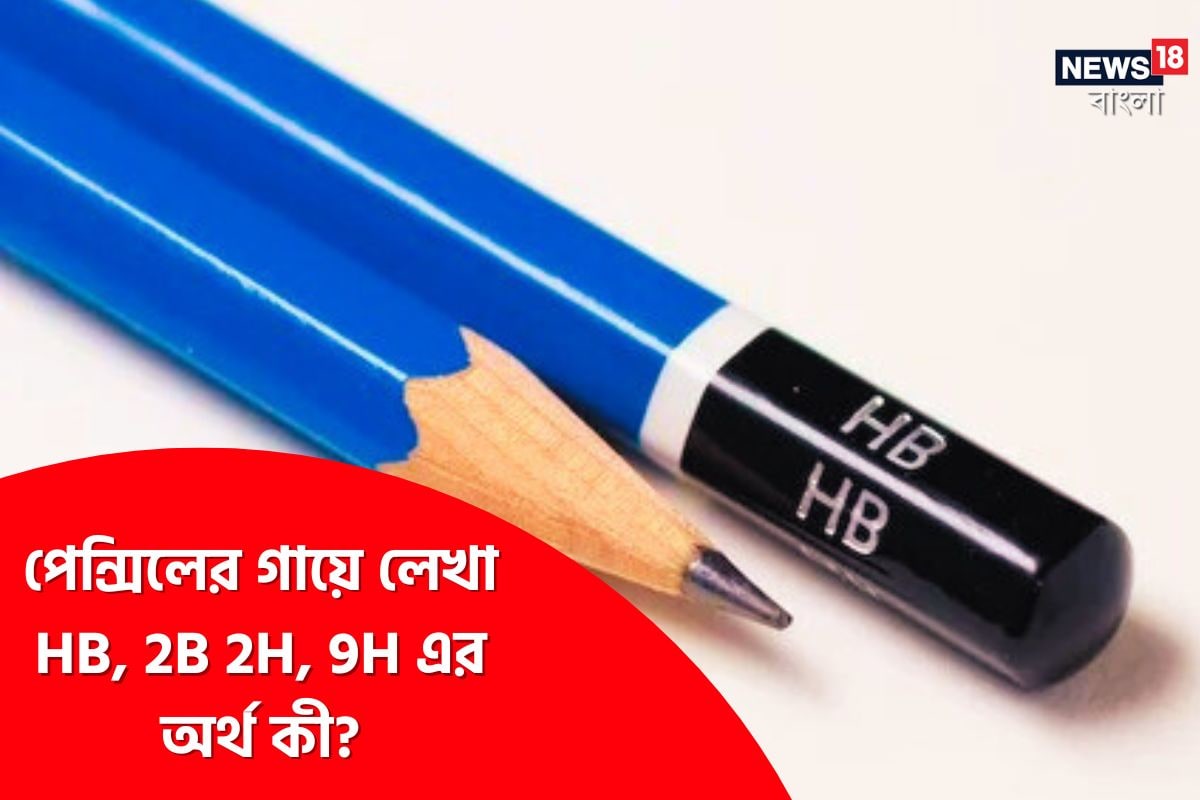 Knowledge Story: বলুন তো পেন্সিলের গায়ে লেখা HB, 2B 2H, 9H এর অর্থ কী ...