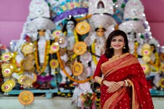 বর্ধমানের নাগ পরিবারের দুর্গোৎসব
