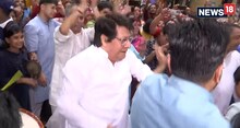 ঢাকের তালে, কোমর দোলে! ঢাকে তালে তালে নাচ রঞ্জিত মল্লিকের 