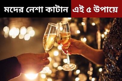 মদের নেশা কাটছে না? হ‍্যাংওভার কাটিয়ে উঠুন সহজেই, জেনে নিন পাঁচ উপায়